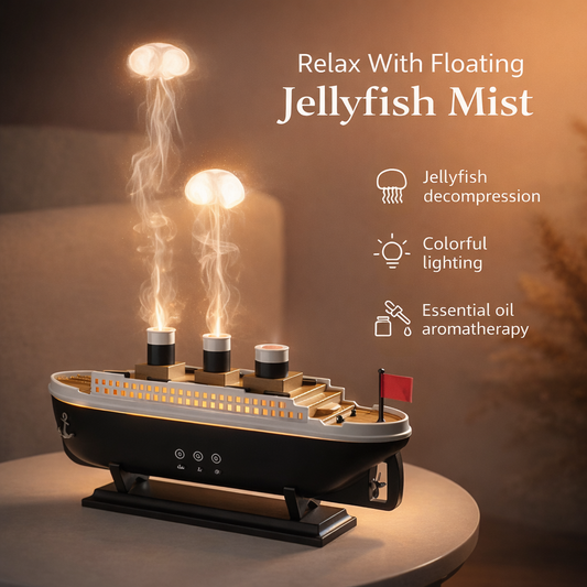 LumiMist™ – Retro Ship Aromatherapy Diffuser